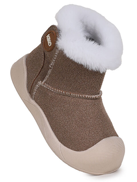 Kiko Kids Liplan Cırtlı Termo Taban Kız Bebek Bot Ayakkabı - S000494545-29738