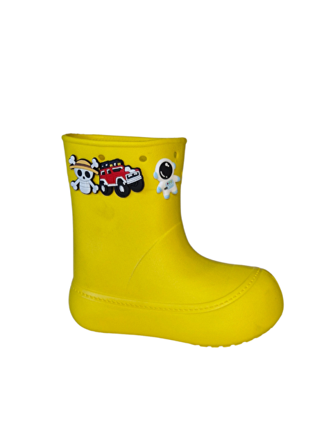 Casabony Sarı Yağmur Botu + Giraffe Çoraplı Set - S000273157-20072