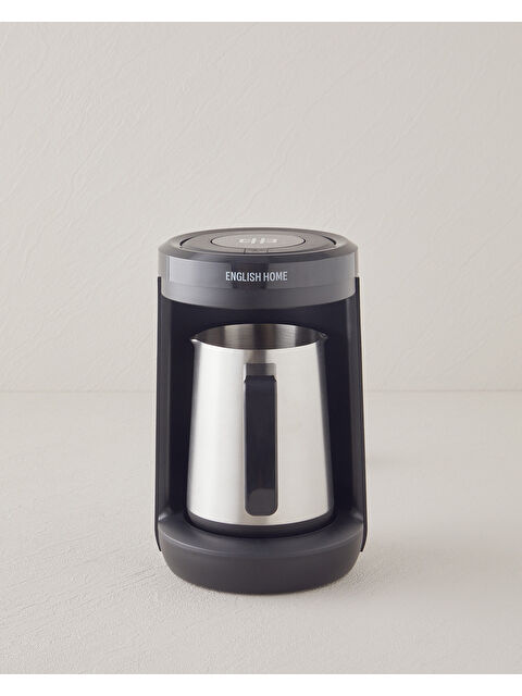 English Home TKM 6001 Çelik Cezve Çift Taşım Türk Kahvesi Makinesi Siyah-Krom - S000433929-37430