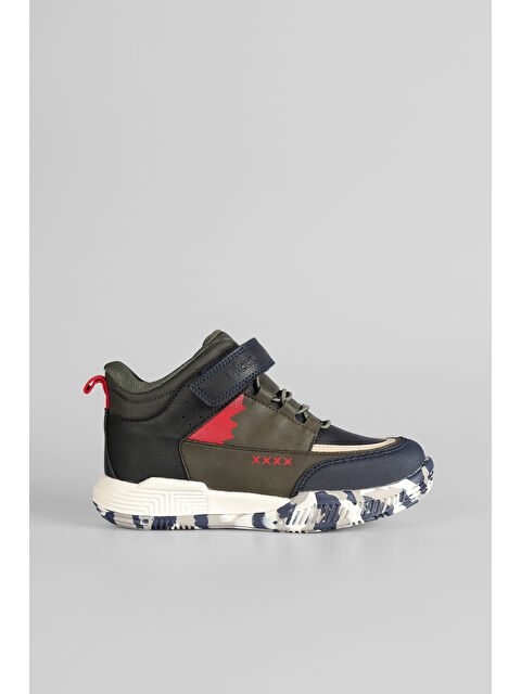 Vicco Altay Desenli Erkek Okul Öncesi Haki Bot - S000464982-18547