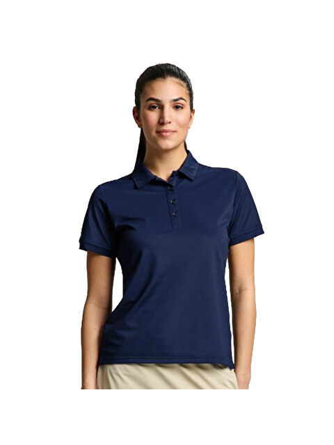 Slam Ws Tech Pique Polo Kadın Mavi Tişört - S000489830-21164