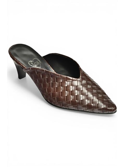 Fox Shoes Kahverengi Kadın Terlik Y654660709