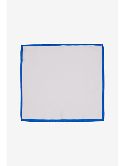 Altınyıldız Classics Erkek Beyaz-Saks Desenli Mendil - S000416217-37244