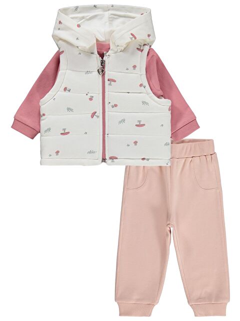 Civil Baby Mantar Baskılı 3'lü 6-18 Ay Takım - S000511267-24085