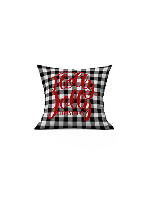 Evmila Yılbaşı Temalı 43x43 Kadife Kırlent Kılıfı - S000286664-23173