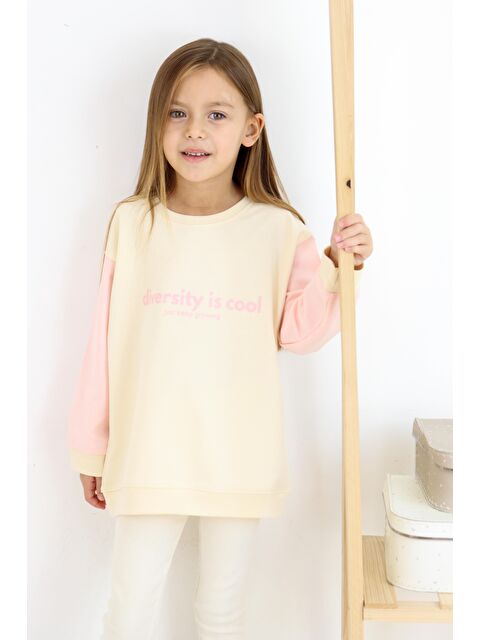 Miababy Diversity Baskılı Unisex Sweatshirt - S000323135-5404