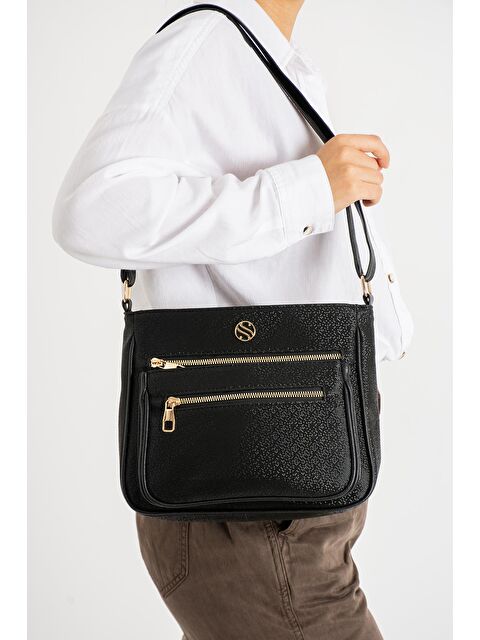 Bipanya Samantha 4 Bölmeli Komple Astarlı Kadın Omuz Çantası BP-4827O - S000295482-19351