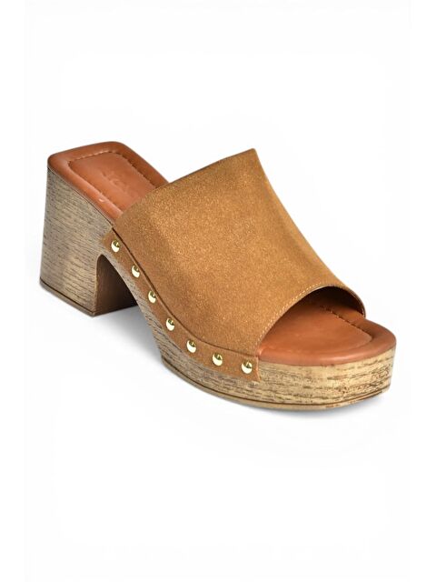 Fox Shoes Taba Kadın Terlik Y996559902