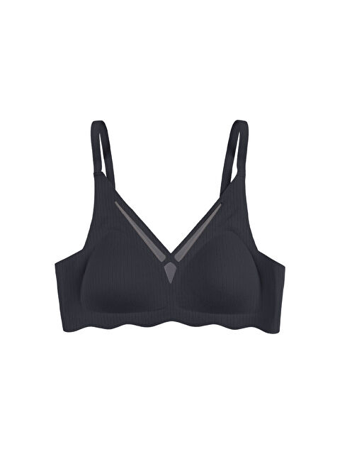 Koza İç Giyim Balensiz Lazer Dikişsiz  Dilim Detaylı Dekolteli Sütyen - S000426356-19351