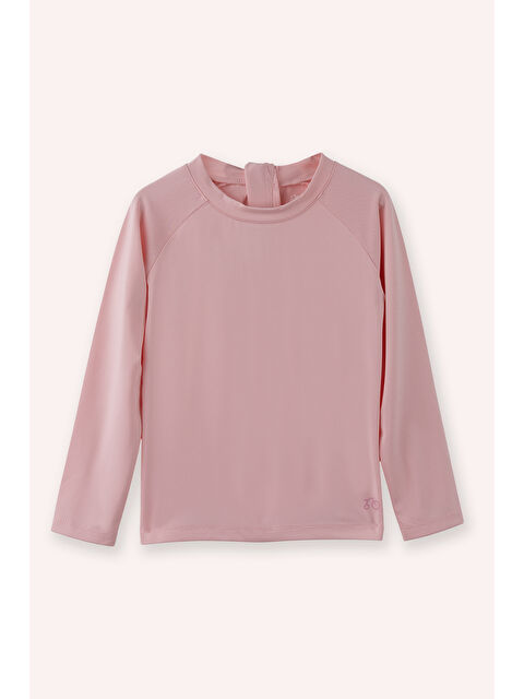 Panço Kız Çocuk Uv Korumalı Fuşya Tişört - S000523991-18686