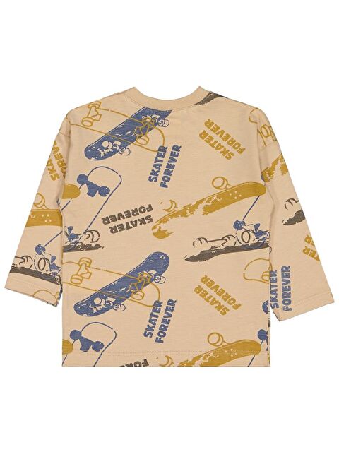 Civil Baby Kaykay Baskılı 6-18 Ay Sweatshirt - S000467825-25636