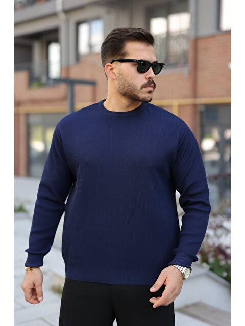 Jane's Erkek Selanik Örme Bisiklet Yaka Triko - S000528936-21164