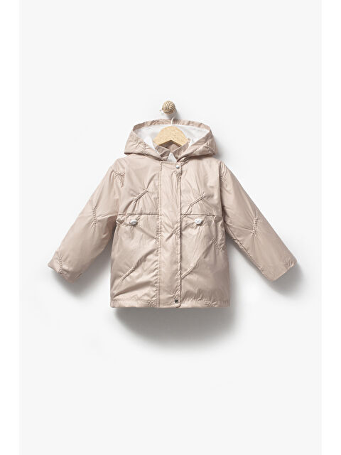 Jikko Baby Kız Çocuk Kapüşonlu Yağmurluk 2000