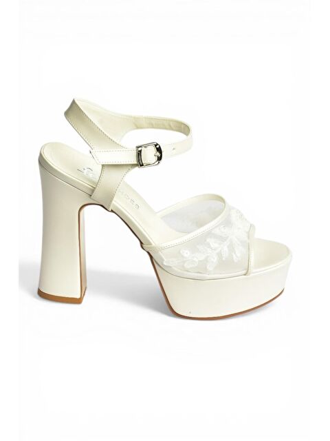 Fox Shoes Sedef Kadın Topuklu Ayakkabı Y246058709