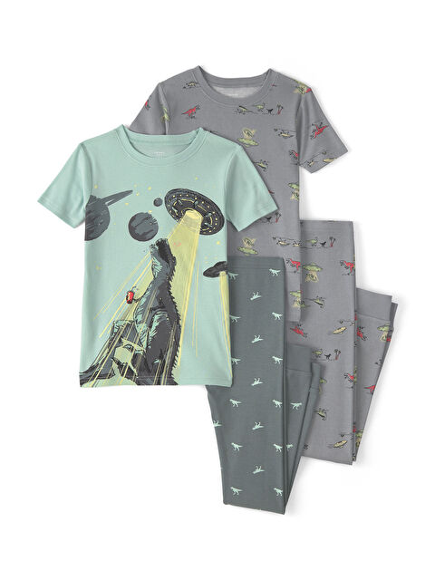 Carter's Erkek Çocuk Pijama Set 6 Yaş-8 Yaş Çok Renkli