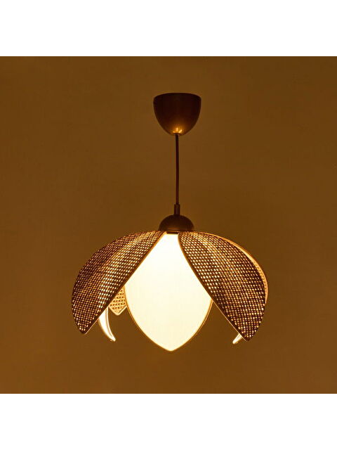 Nisa Luce Lara Avize - Kahverengi / Krem / Eskitme - S000420929-19413