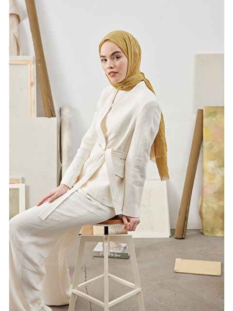 Fresh Scarfs Bambu Şal Tatlı Sarı - S000420480-20072