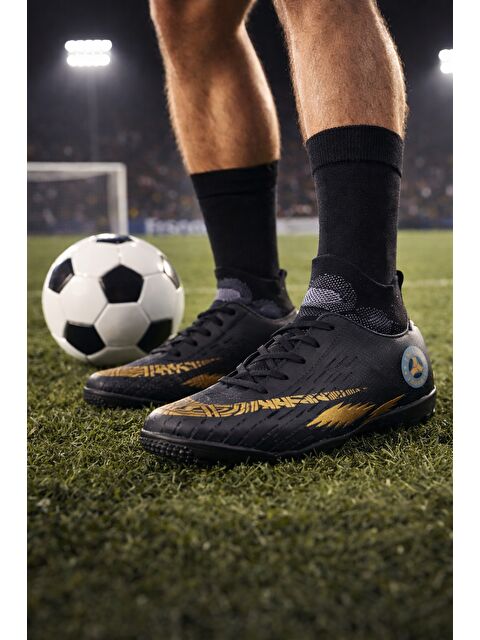 MODAFRATO TW-142 Bilekli Halı Saha Ayakkabısı Krampon Çoraplı Futbol Ayakkabısı - S000513924-37446