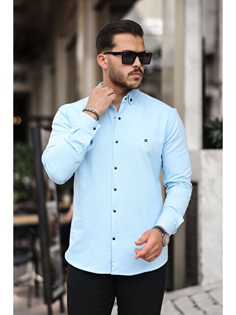 Comstar Düz Çıtçıtlı Kışlık Gömlek - S000269436-3642