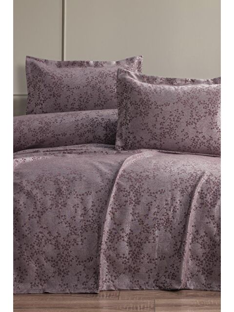 Çeyiz Diyarı Burçak 2 Parça Tek Kişilik Pike Takımı 180x240 Pudra - S000493328-7152