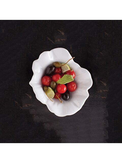 GÜRAL PORSELEN 18 Cm Yaprak Şekerlik - S000490986-36