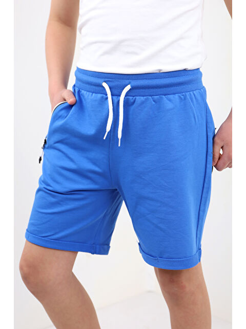 Toontoykids Erkek Çocuk Arka Cep Detaylı Sport Like Tnty Nakışlı Şort - S000417551-23710