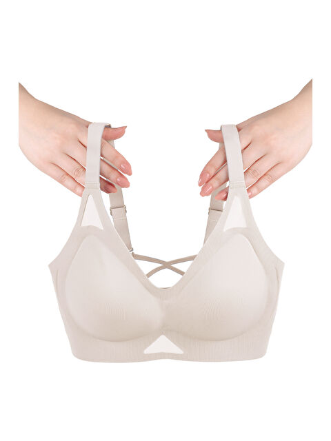 Koza İç Giyim Balensiz Push Up Dikişsiz Çıkarılabilir Pedli Nefes Alan Sporcu Sütyen - S000426358-19965
