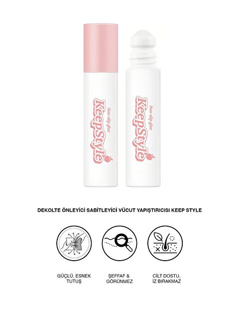 C&City Dekolte Önleyici Sabitleyici Vücut Yapıştırıcısı Keep Style 7239 Şeffaf - S000497616-26865