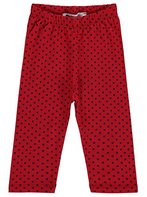 Civil Baby Büyük Puan Empirme 6-18 Ay Tayt - Kırmızı