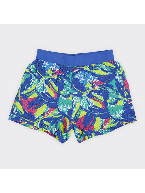 Panço Kız Çocuk Desenli Şort - S000269438-23710