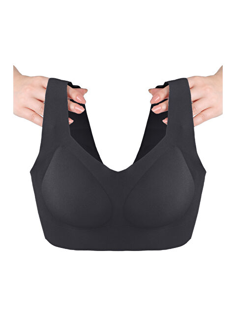 Koza İç Giyim Balensiz Lazer Dikişsiz Çıkarılabilir Pedli Kalın Askılı Görünmez Sütyen - S000426363-19351