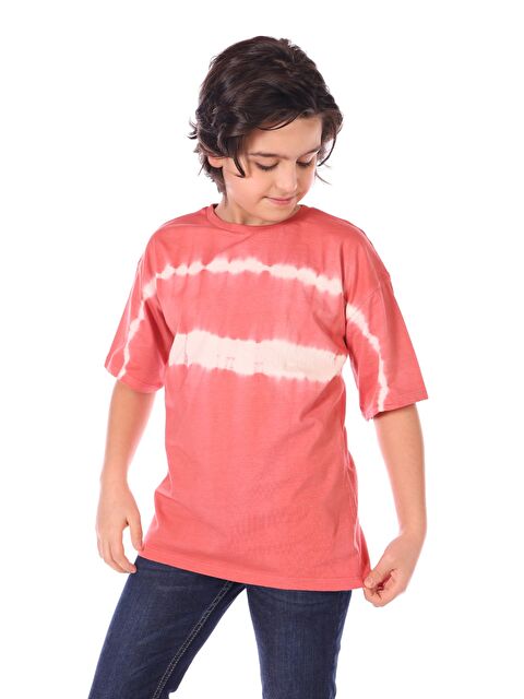 Toontoykids Erkek Çocuk Batik Desenli Tişört - S000417873-20028