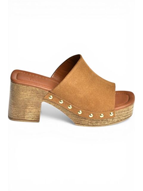 Fox Shoes Taba Kadın Terlik Y996594002