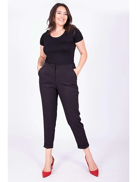 Mylinemoda Cep Detaylı Slim Fit Klasik Pantolon - S000242130-19351