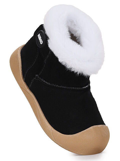 Kiko Kids Liplan Cırtlı Termo Taban Kız Bebek Bot Ayakkabı - S000494545-19351