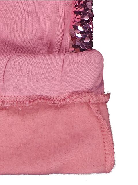 Civil Girls Şerit Pul Nakışlı 6-9 Yaş Eşofman Altı - Pembe 6-7 Yaş - S000466645-20024