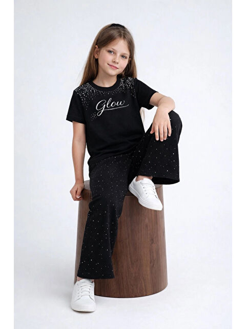 Myhanne Glow Taşlı Kız Çocuk Takım 30459