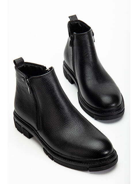 Daxtors D555 Hakiki Deri Soğuk Geçirmez Erkek Bot - S000504837-19351