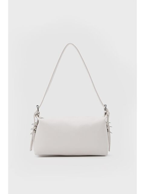 Shulebags Loop Halka Detaylı Baget Çanta Krem