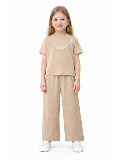 Myhanne Angel Taşlı Kız Çocuk Takım 30458