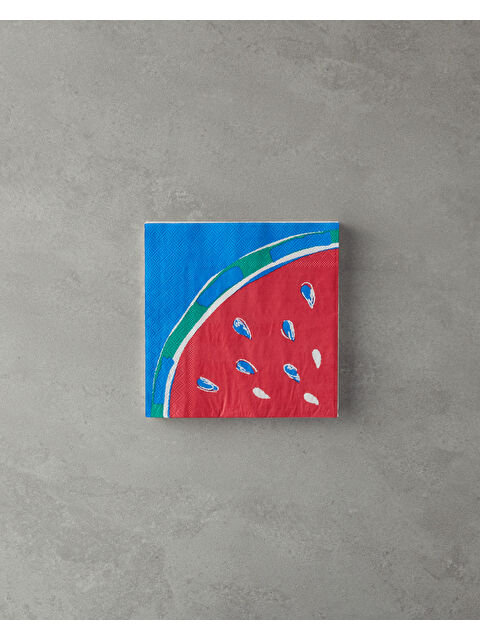 English Home Melon 20'li Kağıt Peçete 33x33 cm Kırmızı - S000480857-20045