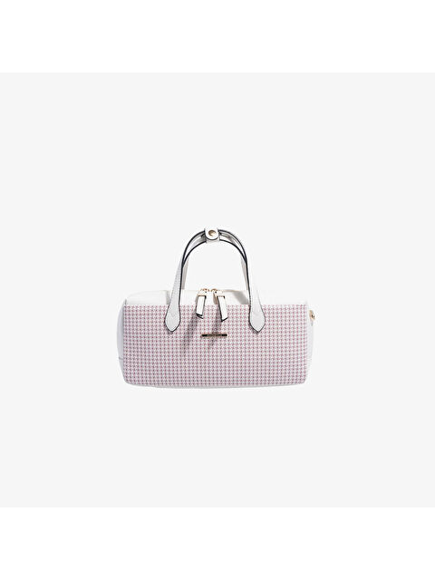 Silver Polo Kadın SP1276-M204 SILVER POLO El Çantası Bordo-Kemik