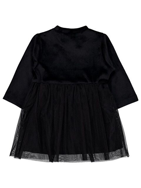 Civil Baby Tüllü 6-18 Ay Jile ve Elbise - Siyah 9-12 Ay - S000485098-19351