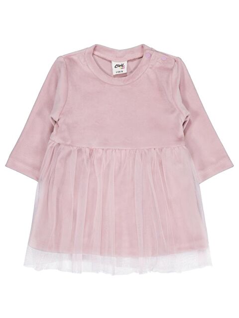Civil Baby Tüllü 6-18 Ay Jile ve Elbise - Lila 6-9 Ay - S000485098-20028