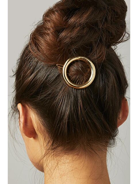 New Obsessions Bold Yuvarlak Metal Klipsli Toka - S000361949-20076