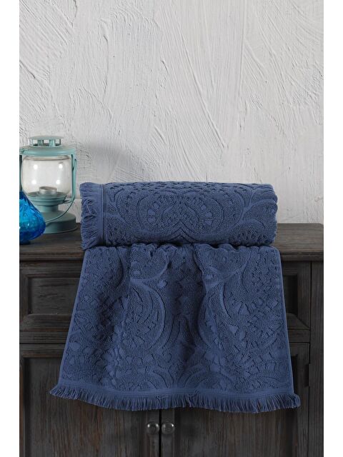 Varol Jacquard %100 Pamuk Banyo Havlusu 90x150 cm - S000379528-21164