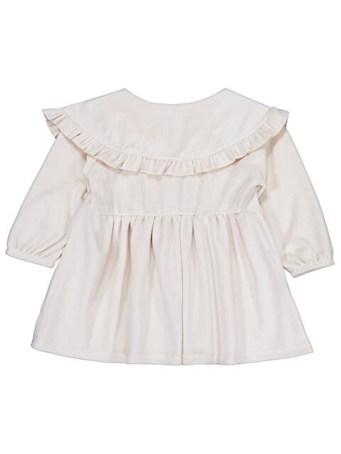 Civil Baby Eteği Büzgülü 6-18 Ay Jile ve Elbise - Bej 12-18 Ay - S000485101-19928