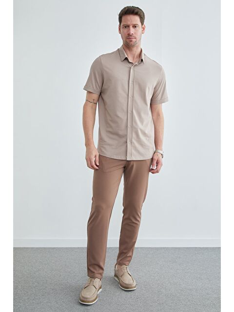 Fullamoda Beli Bağlamalı Waffle Kumaş Pantolon - S000514143-19413