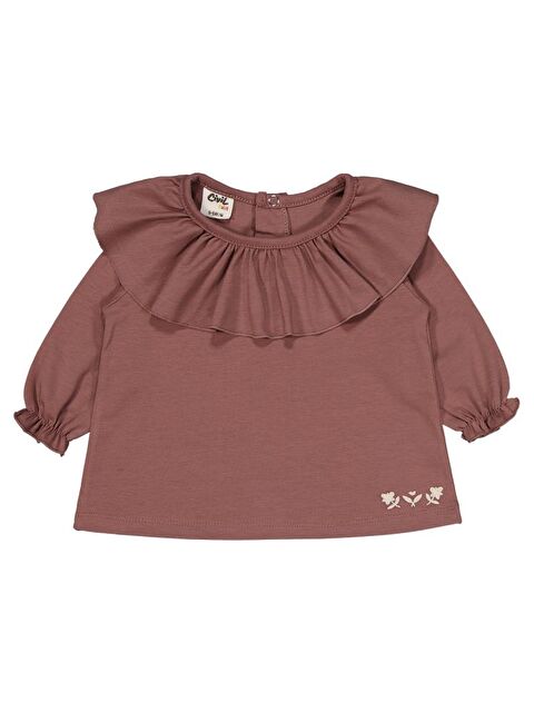Civil Baby Yakalı 6-18 Ay Sweatshirt - Kahve 12-18 Ay - S000450334-19413