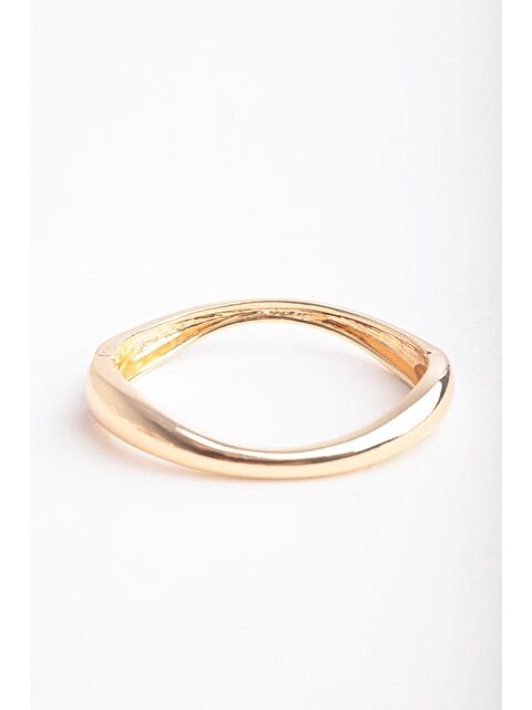ALLDAY Gold Rengi Geniş Kelepçe Bileklik - S000500290-20076
